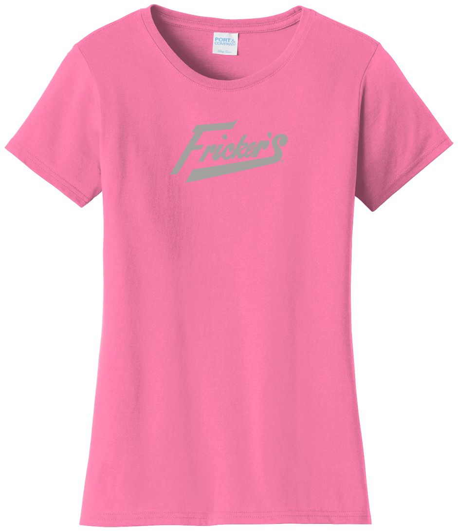 ***NEW STYLE*** Ladies Foil Script Tee (FLBABY-A)
