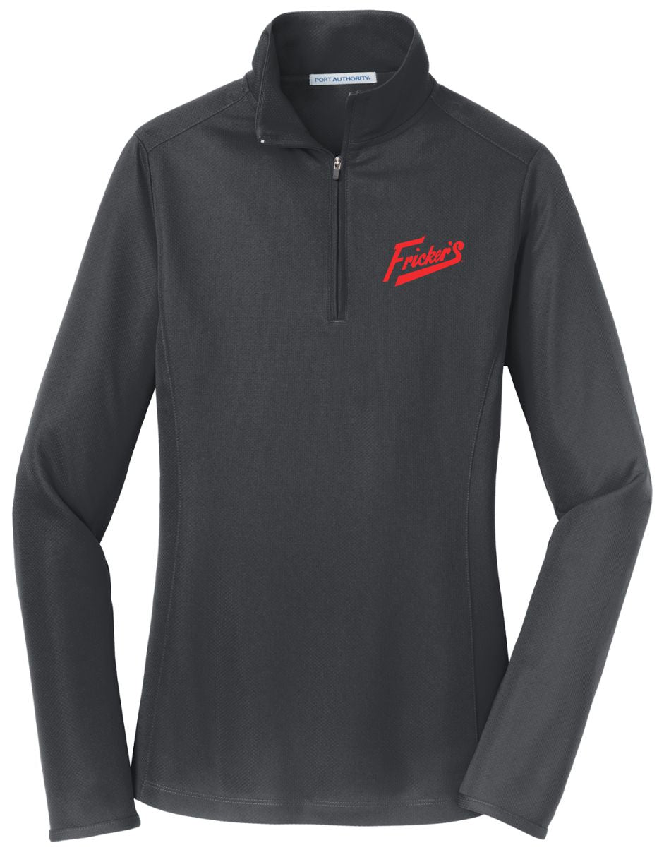 Ladies Performance 1/2 Zip (FLDRY)