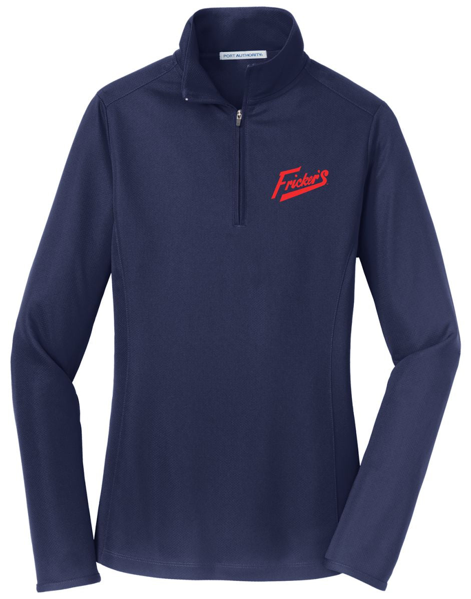 Ladies Performance 1/2 Zip (FLDRY)