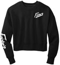 Ladies Cropped Crewneck Sweatshirt (FLSWEAT)
