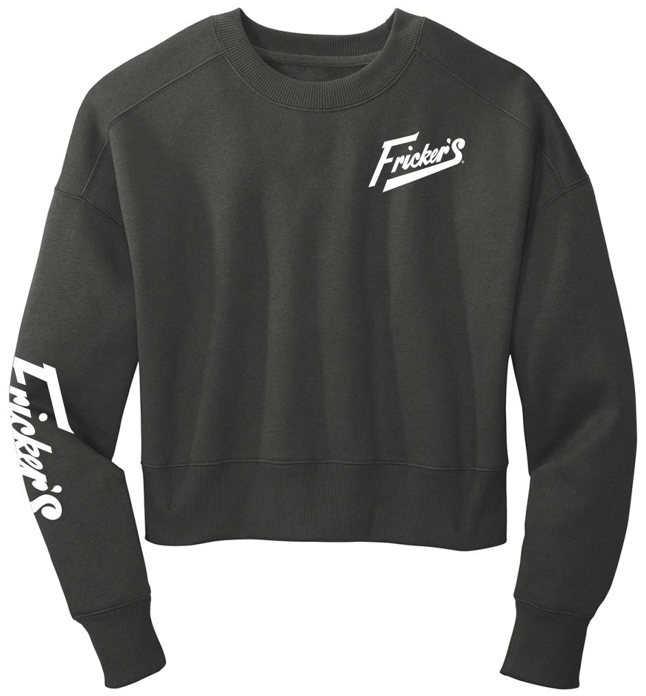 Ladies Cropped Crewneck Sweatshirt (FLSWEAT)